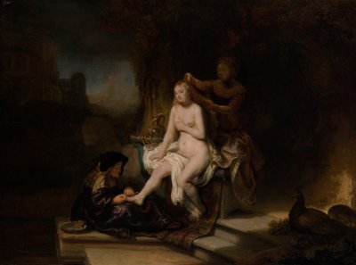 El baño de Betsabé de Rembrandt van Rijn
