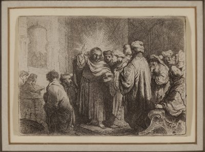 El Dinero del Tributo, c.1635 de Rembrandt van Rijn