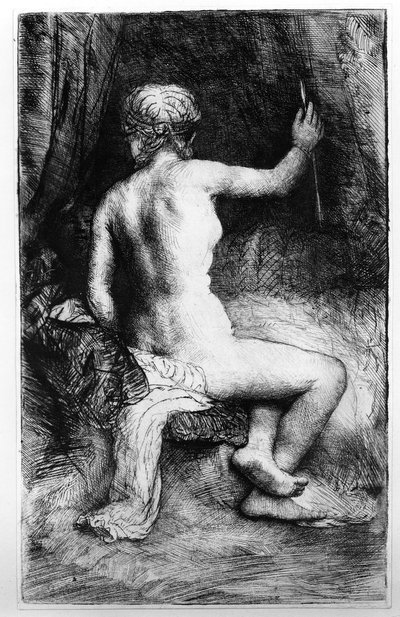 La Mujer con la Flecha de Rembrandt van Rijn