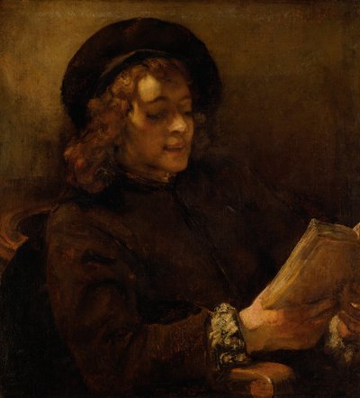 Tito leyendo de Rembrandt van Rijn