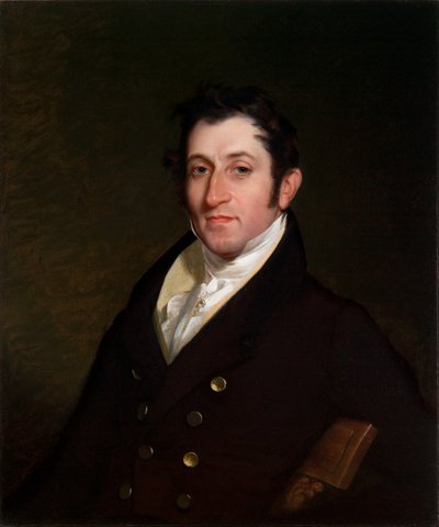 Coronel Mendes Cohen, c.1838 (óleo sobre lienzo) de Rembrandt Peale
