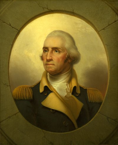 George Washington (1732-1799), c.1855 de Rembrandt Peale
