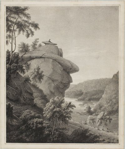 La Roca de Jefferson de Rembrandt Peale