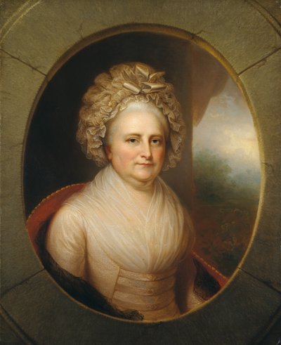 Martha Washington, ca. 1850 de Rembrandt Peale