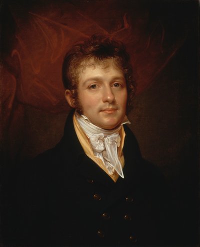 Retrato de Edward Shippen Burd de Filadelfia de Rembrandt Peale