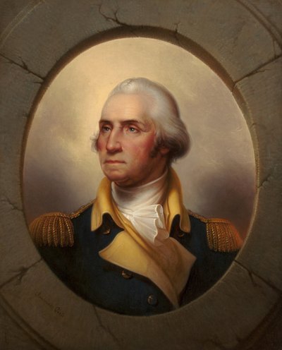 Retrato de George Washington de Rembrandt Peale