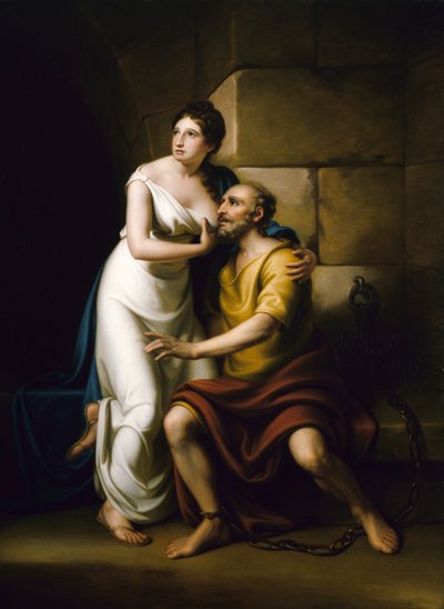La hija romana, 1811 de Rembrandt Peale