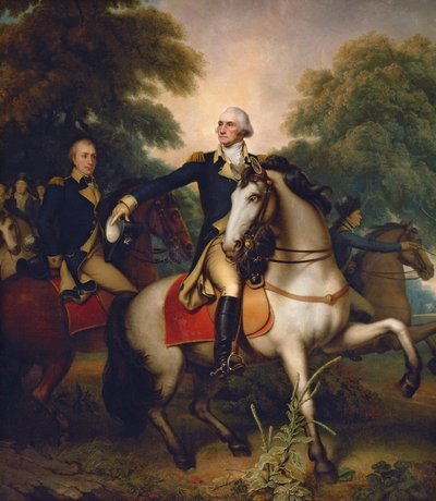 Washington vor Yorktown de Rembrandt Peale