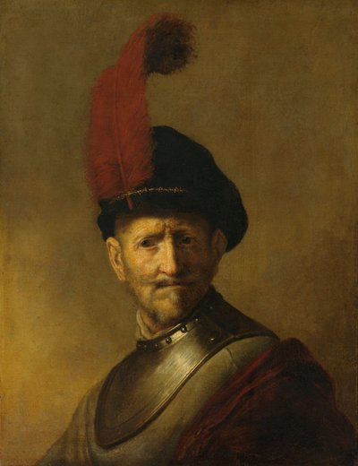 Retrato de un hombre, quizás el padre de Rembrandt, Harmen Gerritsz van Rijn de Rembrandt van Rijn (copy after)