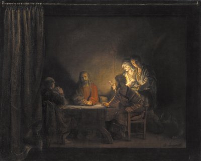 Cena en Emaús de Rembrandt van Rijn (værksted)