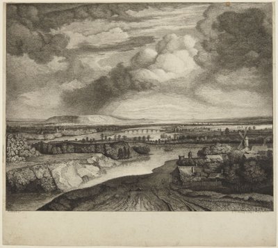 «---- Orage», según Rembrandt de Rembrandt van Rijn
