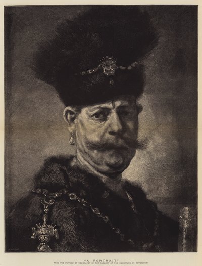 Un retrato de Rembrandt van Rijn