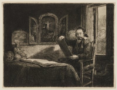 Abraham Francen, marchante de arte de Rembrandt van Rijn