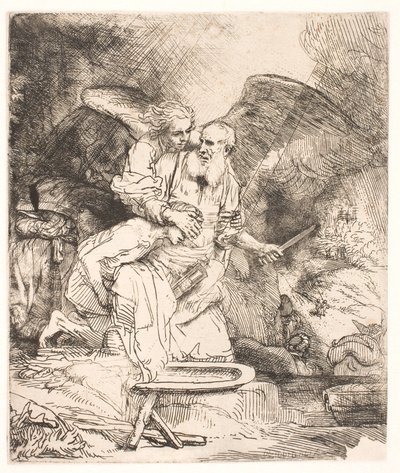 El Sacrificio de Abraham de Rembrandt van Rijn