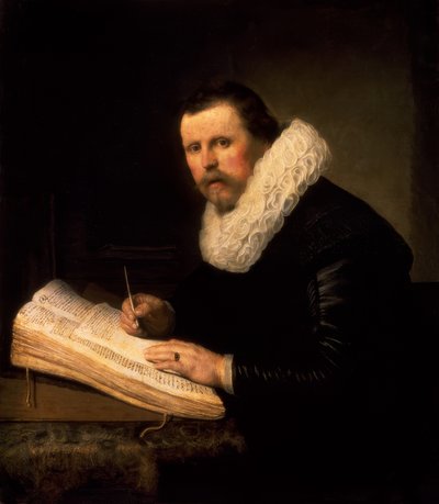 Retrato de un erudito de Rembrandt van Rijn