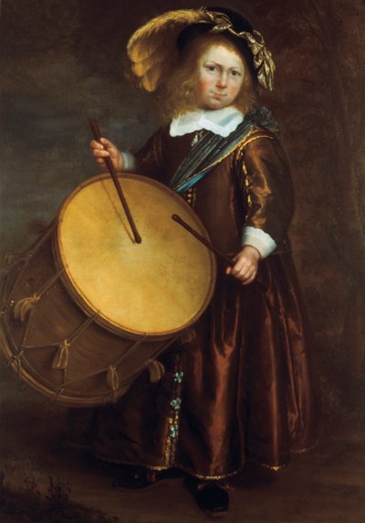 Niño con tambor de Rembrandt van Rijn