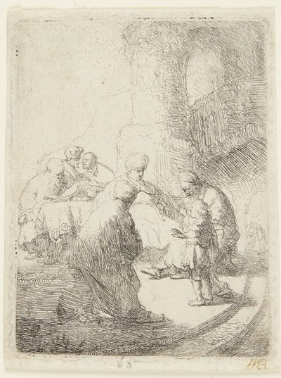 Cristo discutiendo con los doctores de Rembrandt van Rijn