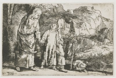 Cristo regresando del templo con sus padres
Cristo volviendo del templo con sus padres de Rembrandt van Rijn