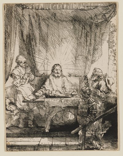 Cristo en Emaús: el cuadro de mayor tamaño de Rembrandt van Rijn