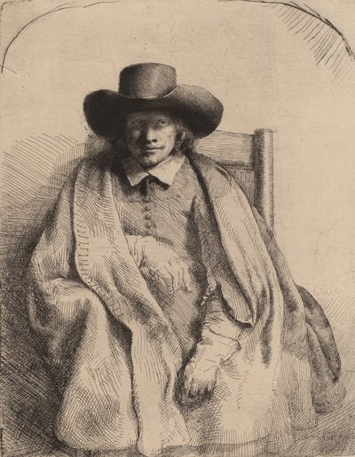 Clement de Jonghe, 1651 de Rembrandt van Rijn