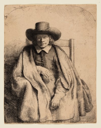 Clement de Jonghe, vendedor de grabados de Rembrandt van Rijn