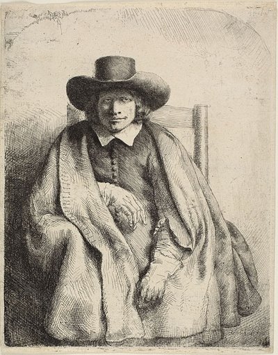 Clement de Jonghe, vendedor de grabados de Rembrandt van Rijn