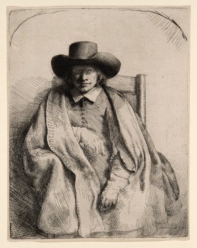 Clement de Jonghe, vendedor de grabados de Rembrandt van Rijn