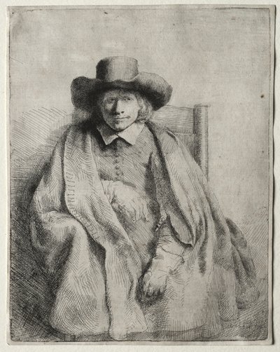 Clement de Jonghe, vendedor de grabados de Rembrandt van Rijn