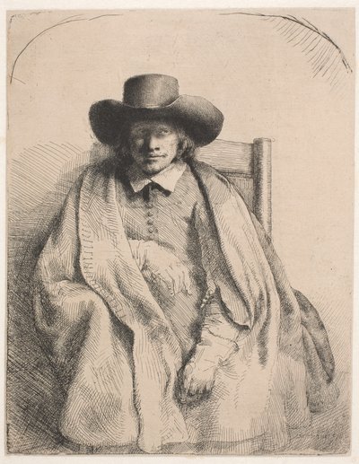 Clement de Jonghe, vendedor de grabados de Rembrandt van Rijn