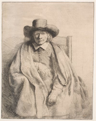 Clement de Jonghe, vendedor de grabados de Rembrandt van Rijn