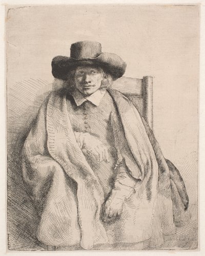 Clement de Jonghe, vendedor de grabados de Rembrandt van Rijn