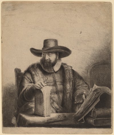 Cornelis Claesz Anslo de Rembrandt van Rijn