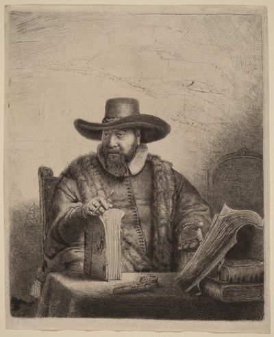 Cornelis Claesz Anslo de Rembrandt van Rijn