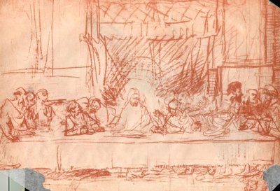 La Última Cena de Rembrandt van Rijn
