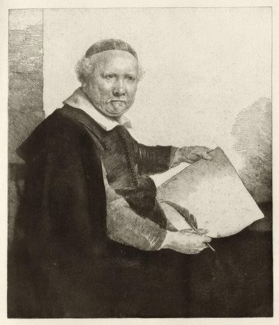 El gran Coppenol de Rembrandt van Rijn