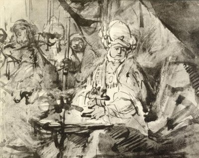 El Lavado de Manos de Pilato de Rembrandt van Rijn