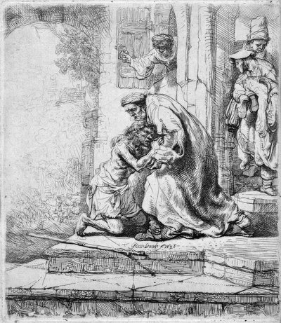 El regreso del hijo pródigo de Rembrandt van Rijn