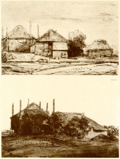 Graneros holandeses de Rembrandt van Rijn