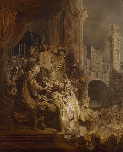 Ecce Homo. 1634 de Rembrandt van Rijn