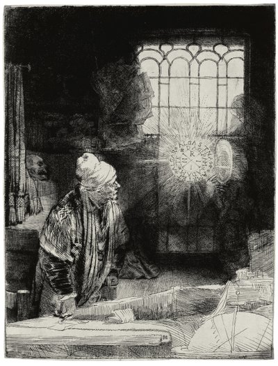 Fausto, ca 1652 de Rembrandt van Rijn