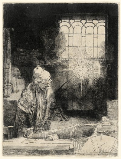Fausto, pub. 1652 de Rembrandt van Rijn