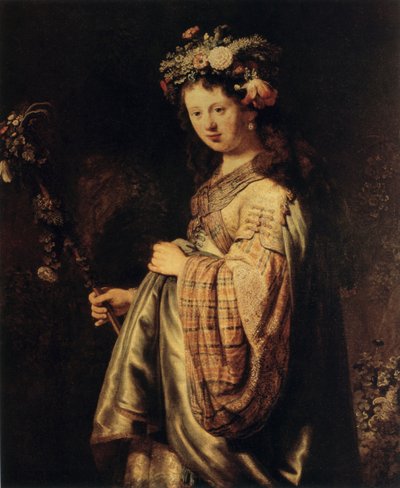 Flora, 1634 de Rembrandt van Rijn
