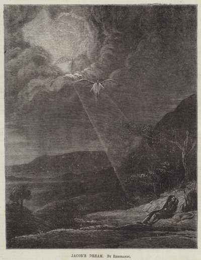 El Sueño de Jacob de Rembrandt van Rijn