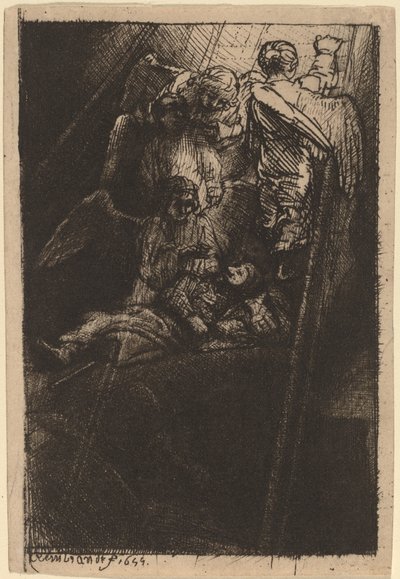 La Escalera de Jacob de Rembrandt van Rijn