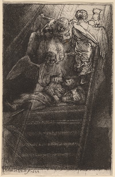 La Escalera de Jacob de Rembrandt van Rijn