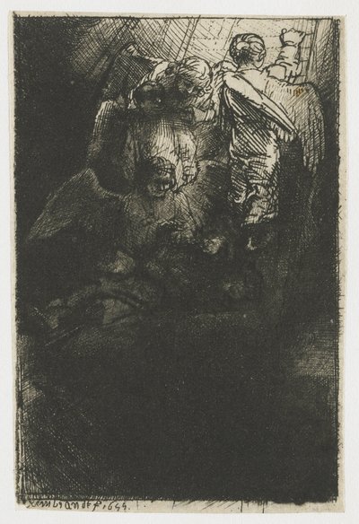 La escalera de Jacob de Rembrandt van Rijn
