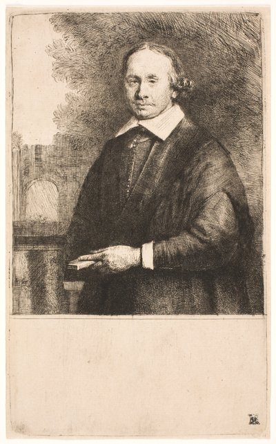 Jan Antonide van der Linden, catedrático de medicina de Rembrandt van Rijn