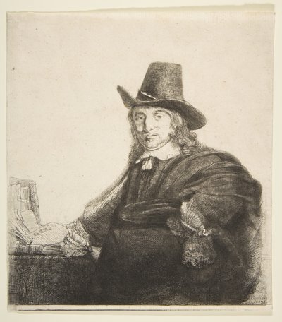 Jan Asselijn, Pintor Krabbetje, ca. 1646 de Rembrandt van Rijn