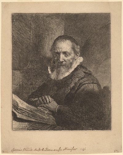 Jan Cornelisz. Sylvius de Rembrandt van Rijn