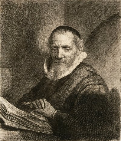 Jan Cornelisz. Sylvius, el predicador de Rembrandt van Rijn